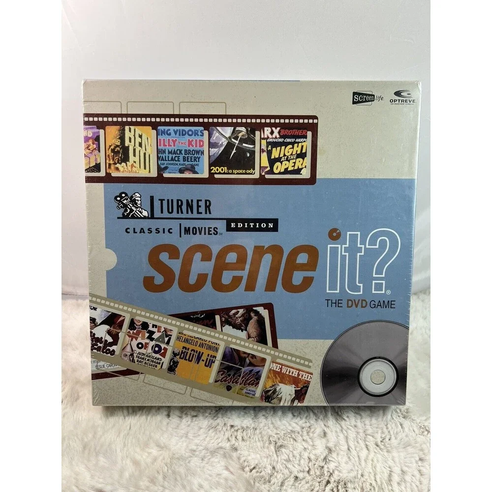 Scene it?‎ DVD Game-Turner Classic Movies Edition 2004 NEW-SEALED BOX